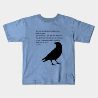 Poe Quote Kids T-Shirt